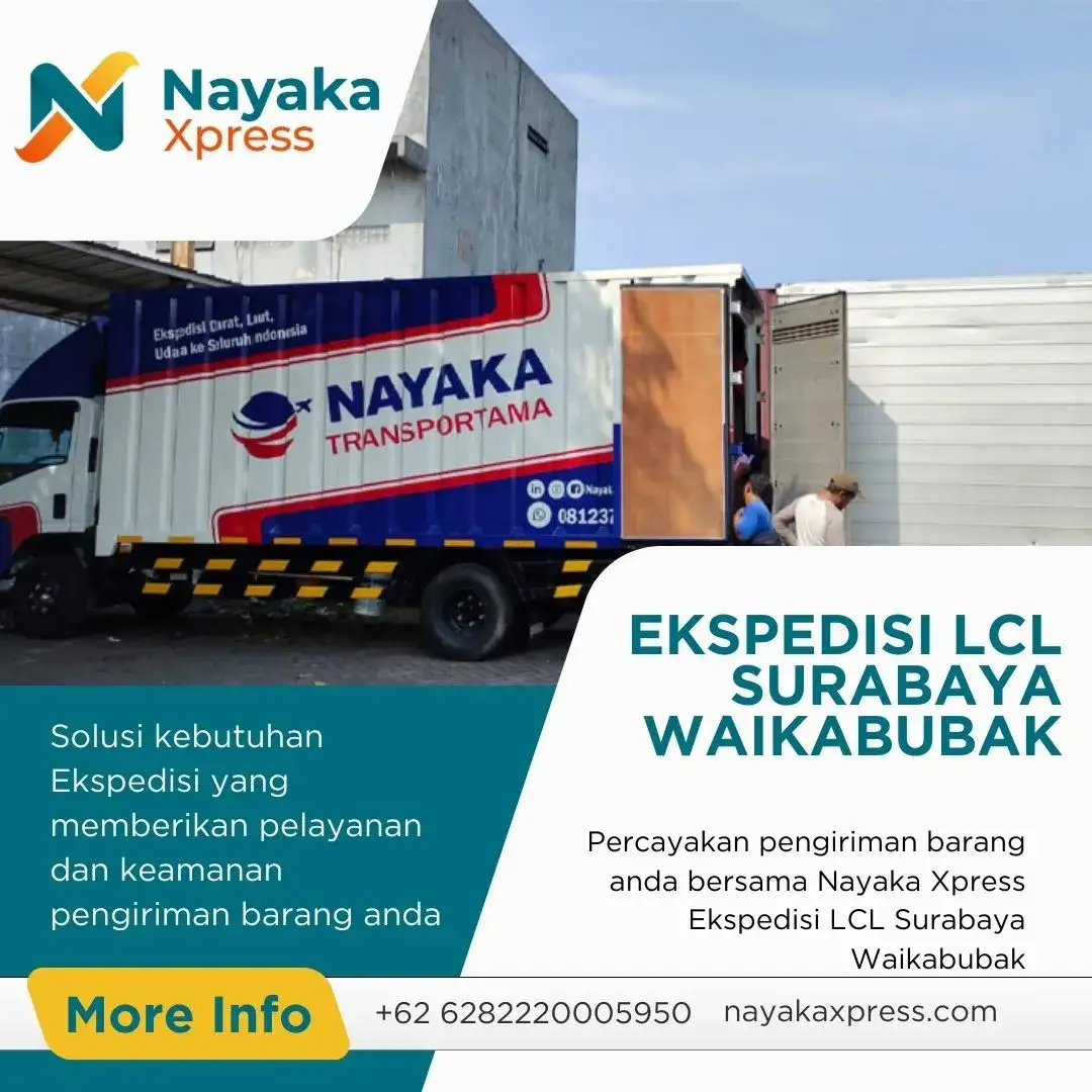 Ekspedisi LCL Surabaya Waikabubak