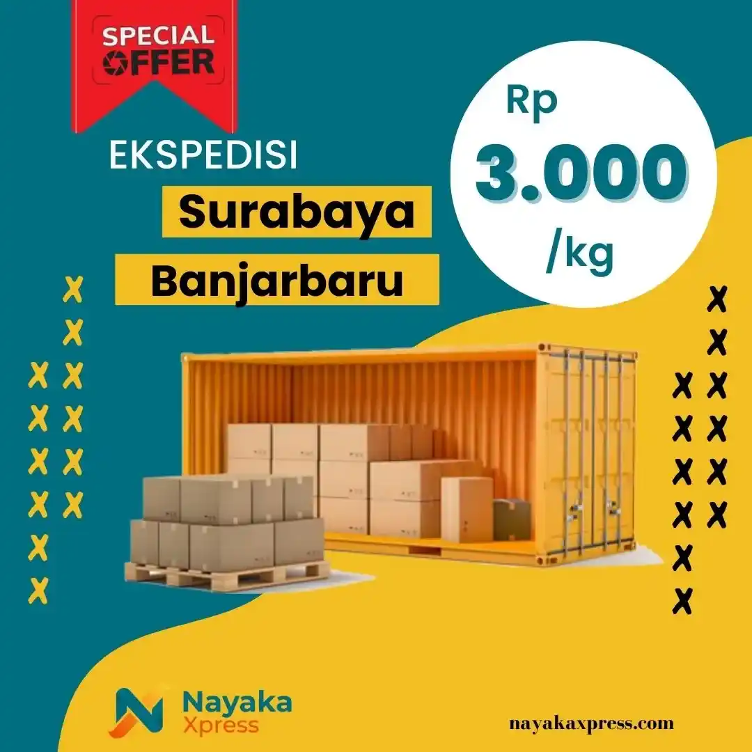 ekspedisi surabaya banjarbaru