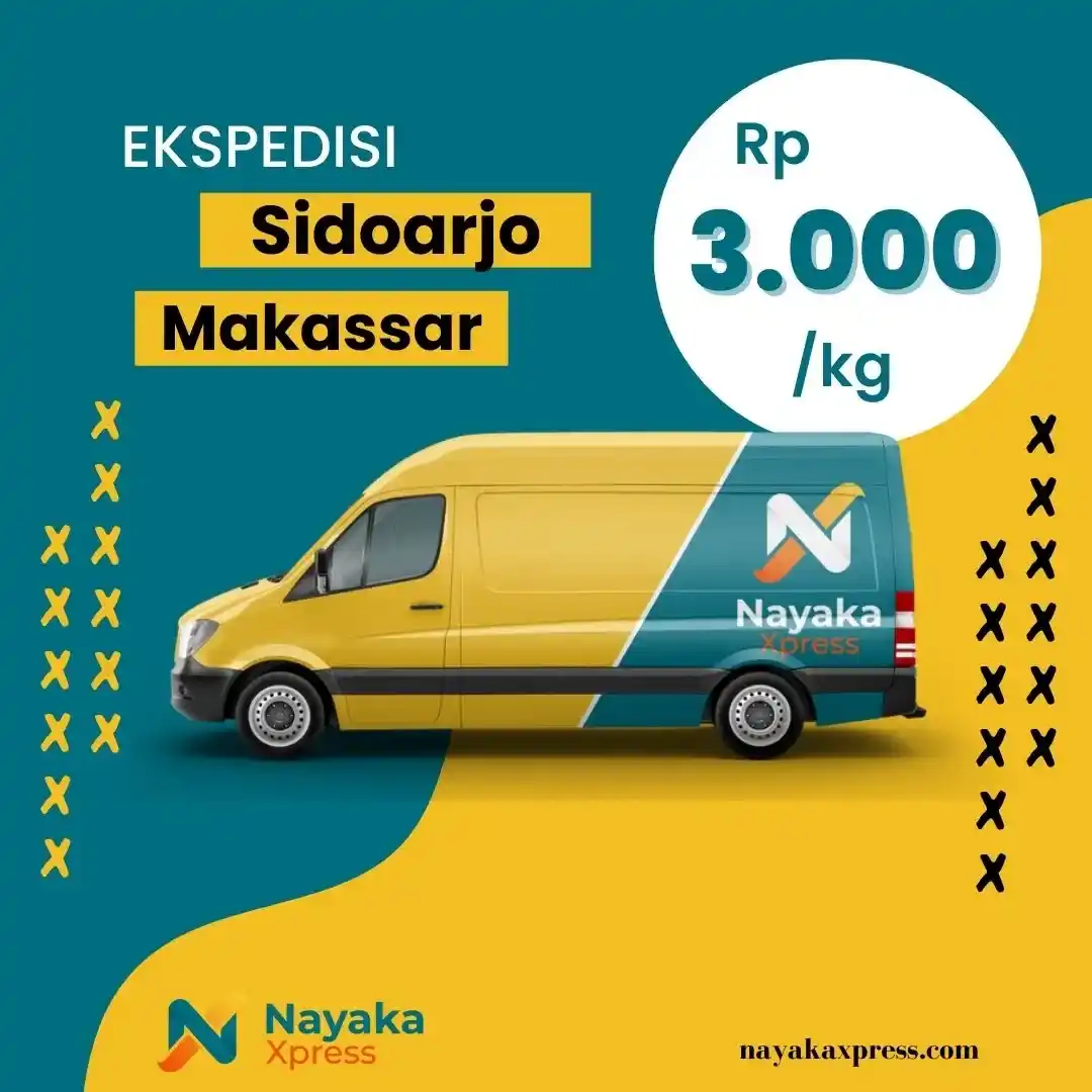 ekspedisi sidoarjo makassar