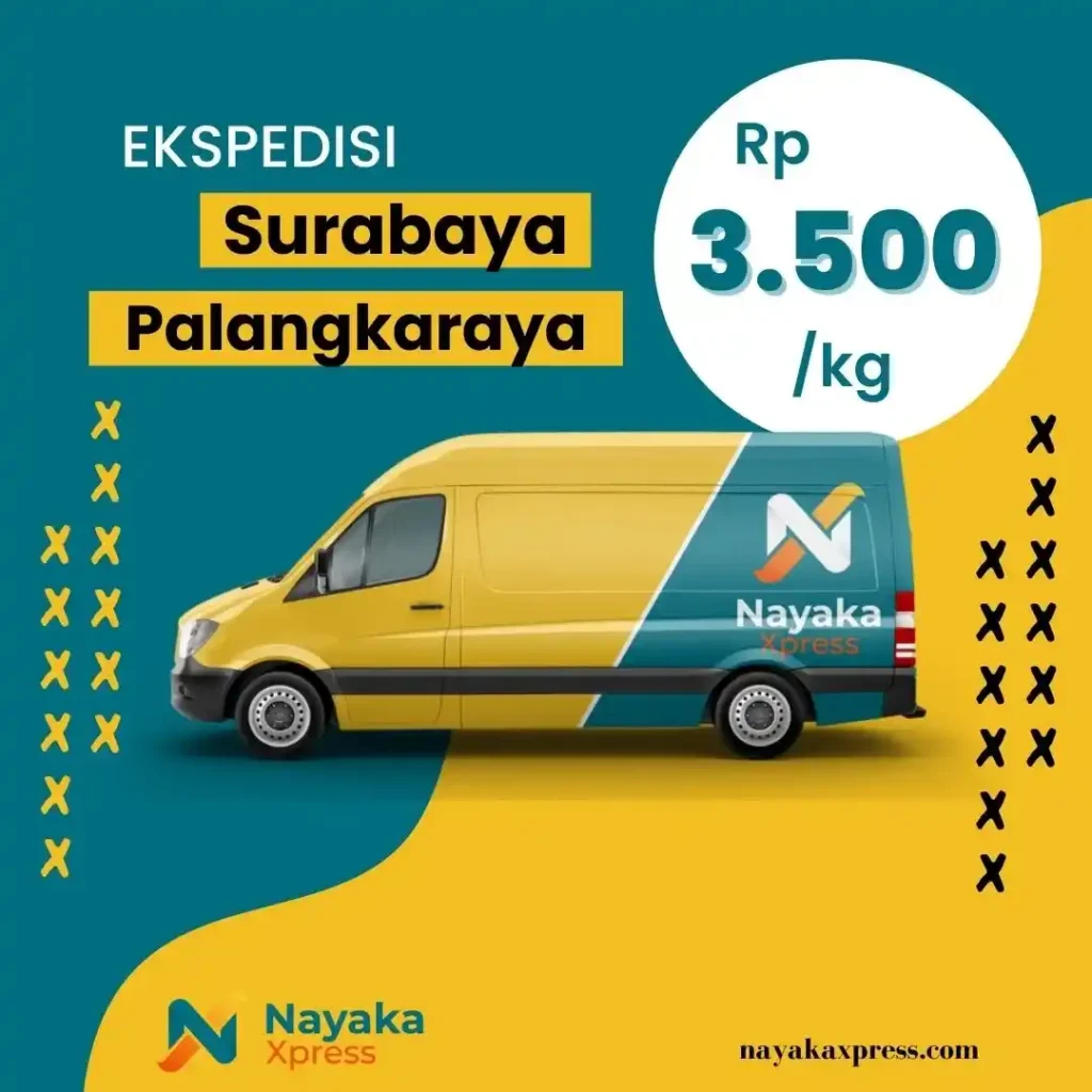 ekspedisi surabaya palangkaraya murah