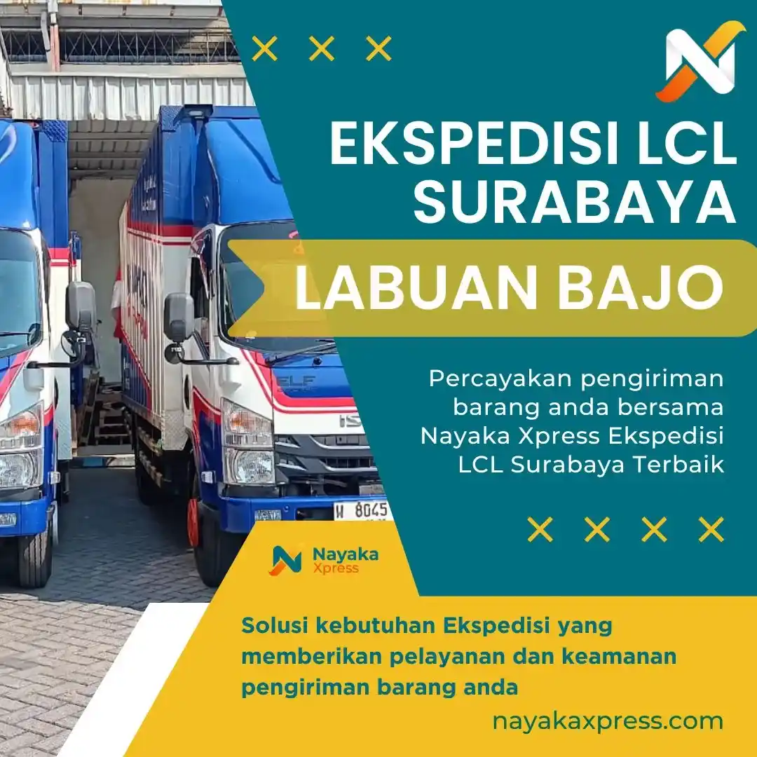 Ekspedisi LCL Surabaya Labuan Bajo Murah