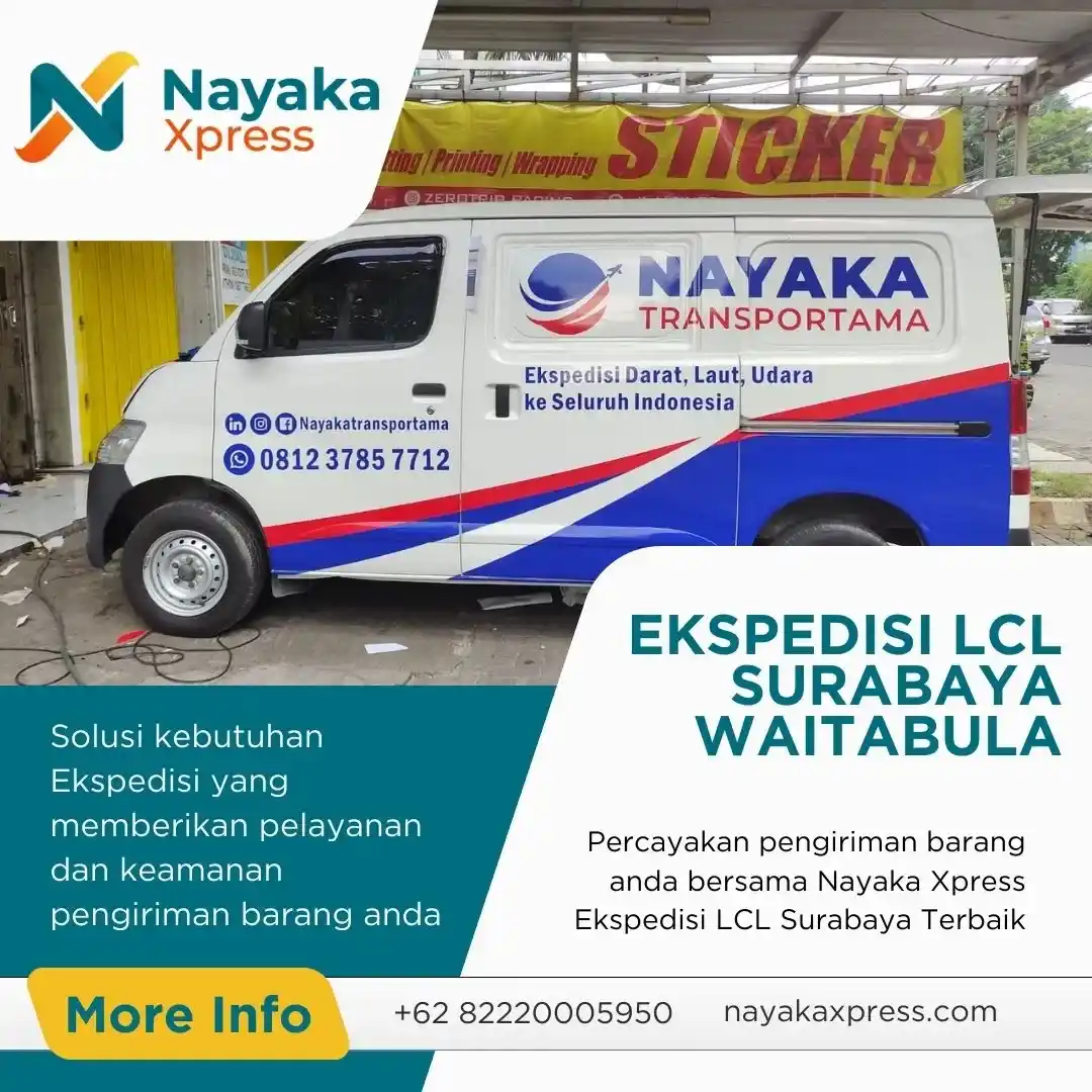 Ekspedisi LCL Surabaya Waitabula