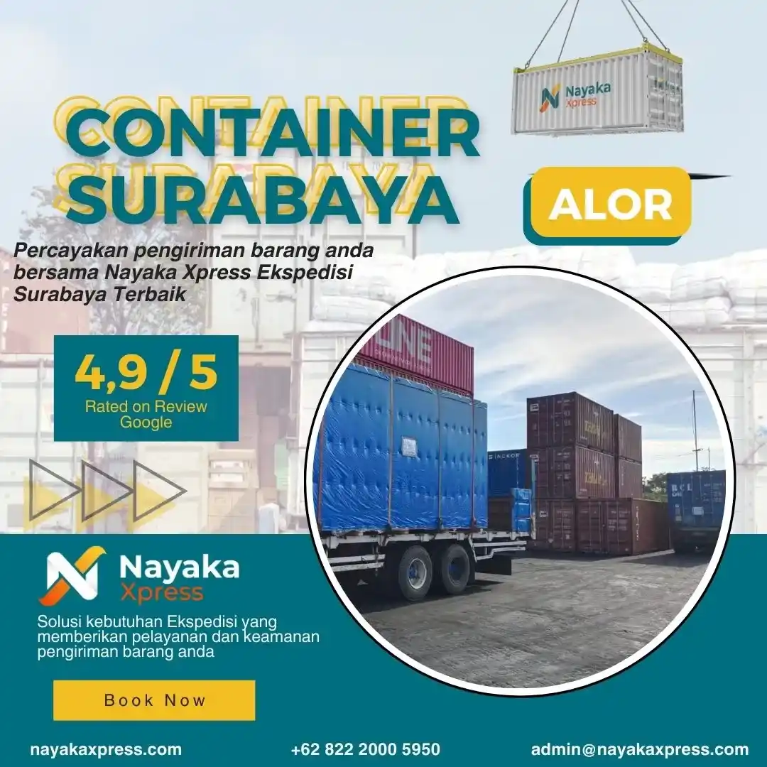 ekspedisi container surabaya alor