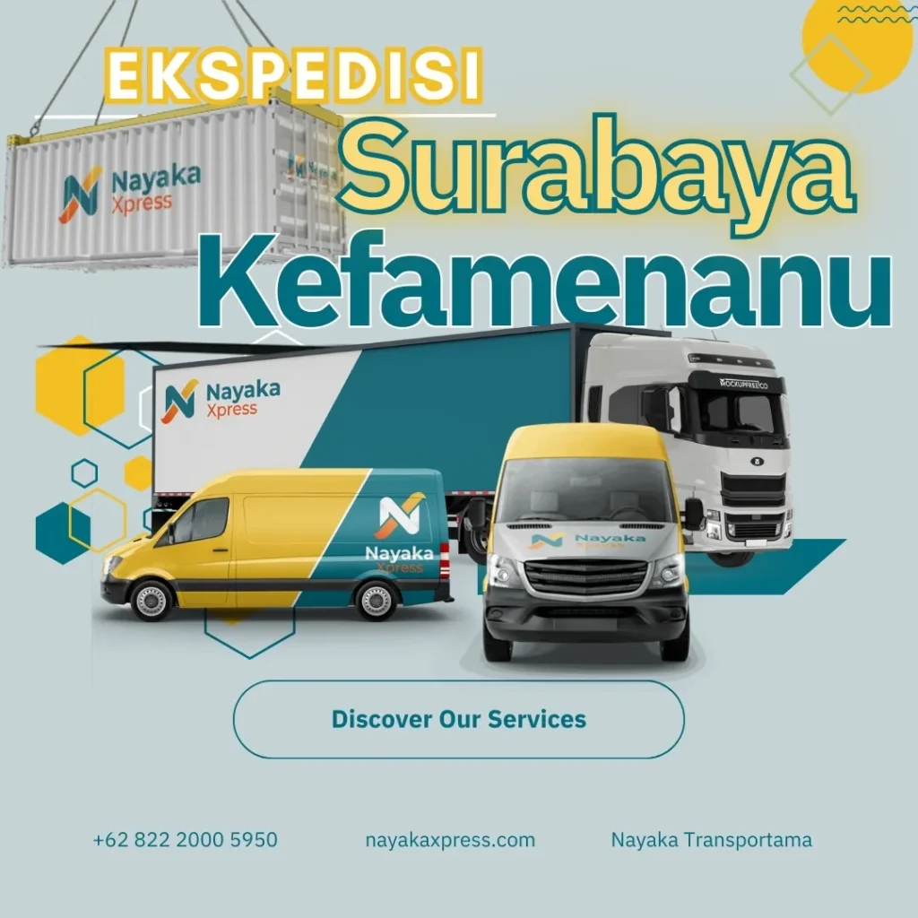 ekspedisi surabaya kefamenanu