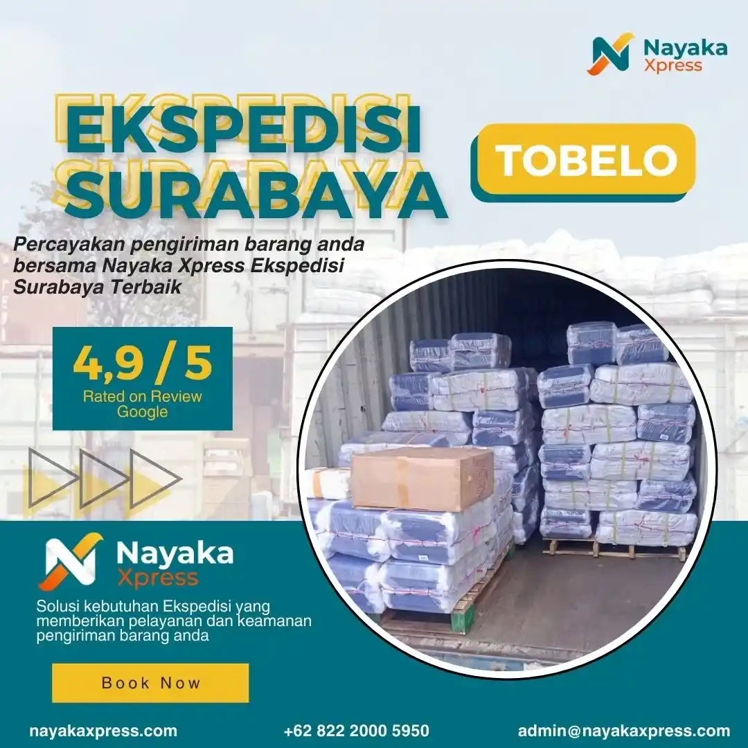 ekspedisi surabaya tobelo