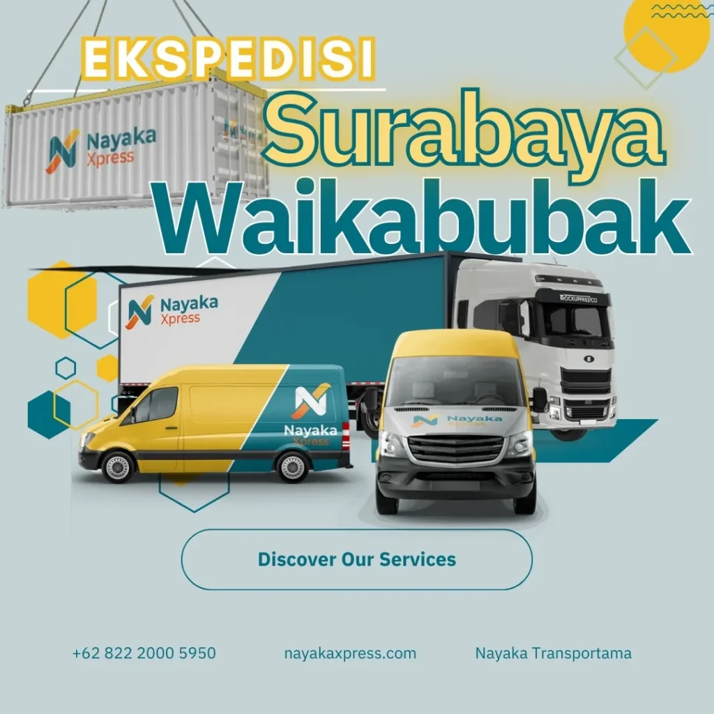 ekspedisi surabaya waikabubak