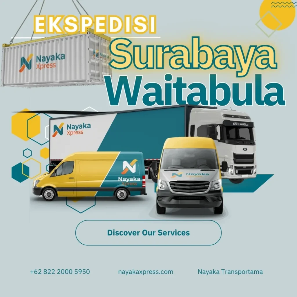 ekspedisi surabaya waitabula