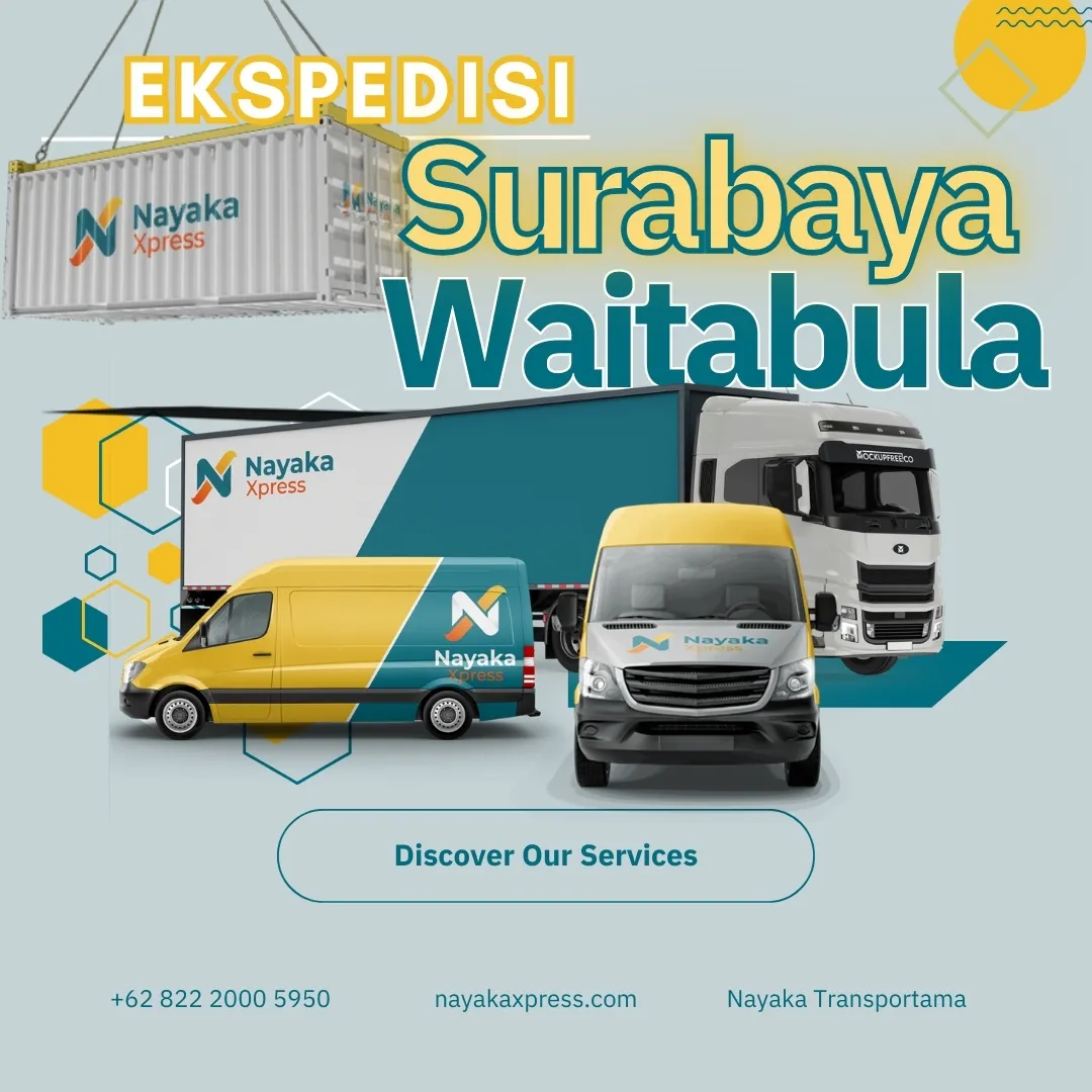 ekspedisi surabaya waitabula