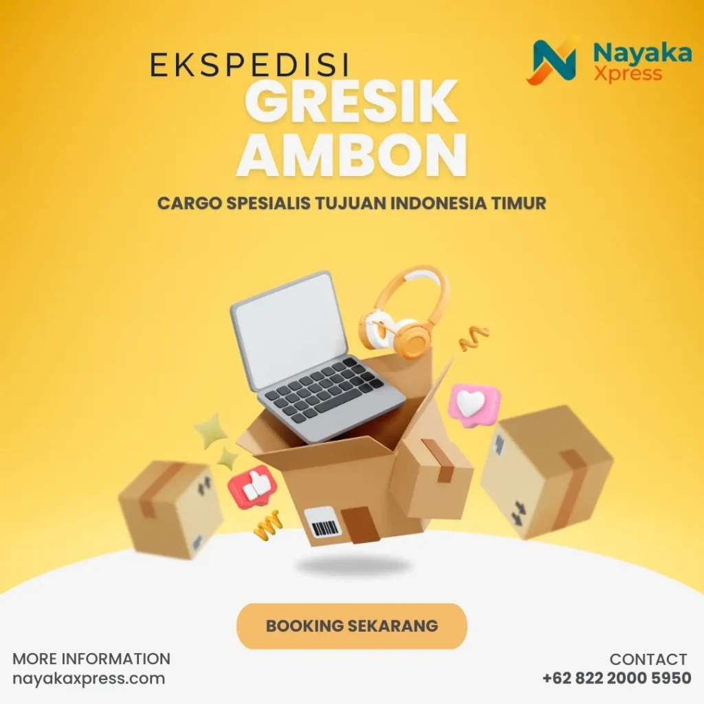 ekspedisi gresik ambon