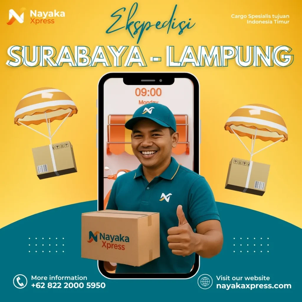 ekspedisi surabaya lampung