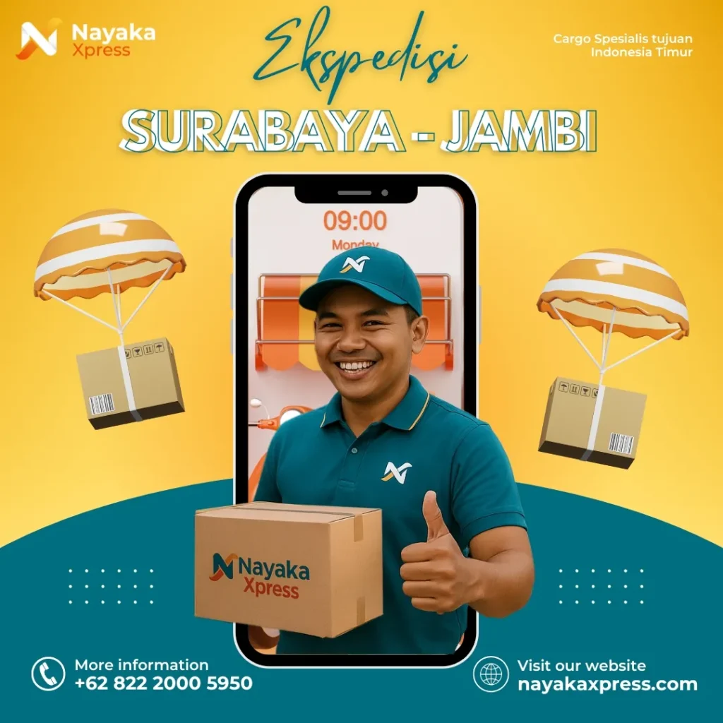 ekspedisi surabaya jambi