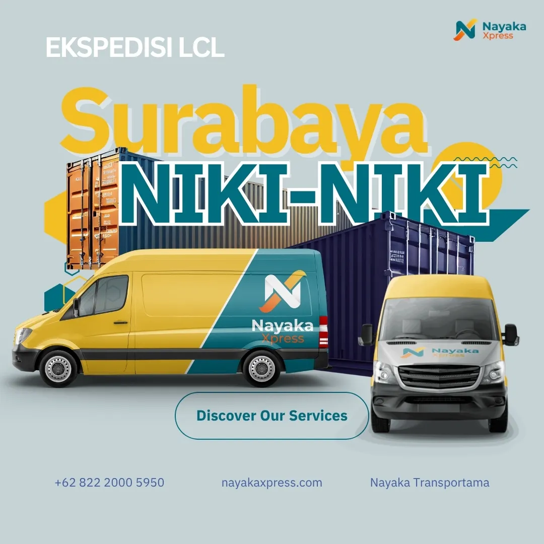 Ekspedisi LCL Surabaya Niki Niki