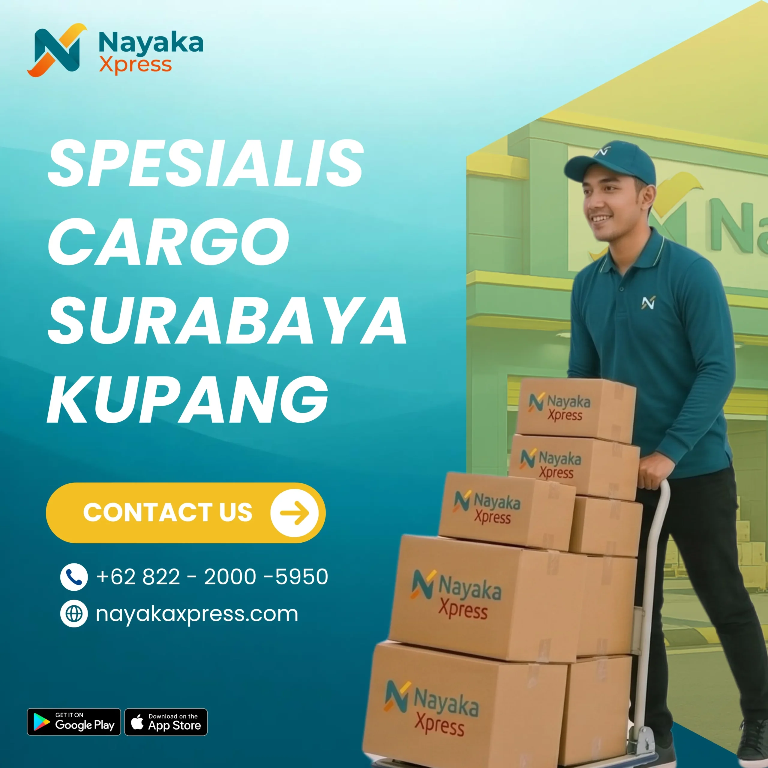 Spesialis Cargo Surabaya Kupang