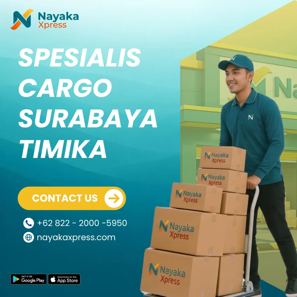Spesialis Cargo Surabaya Timika
