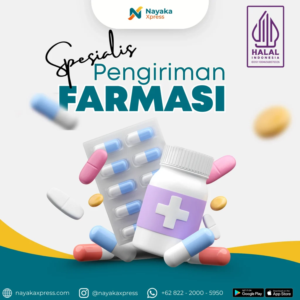 jasa pengiriman barang farmasi - Nayaka Xpress